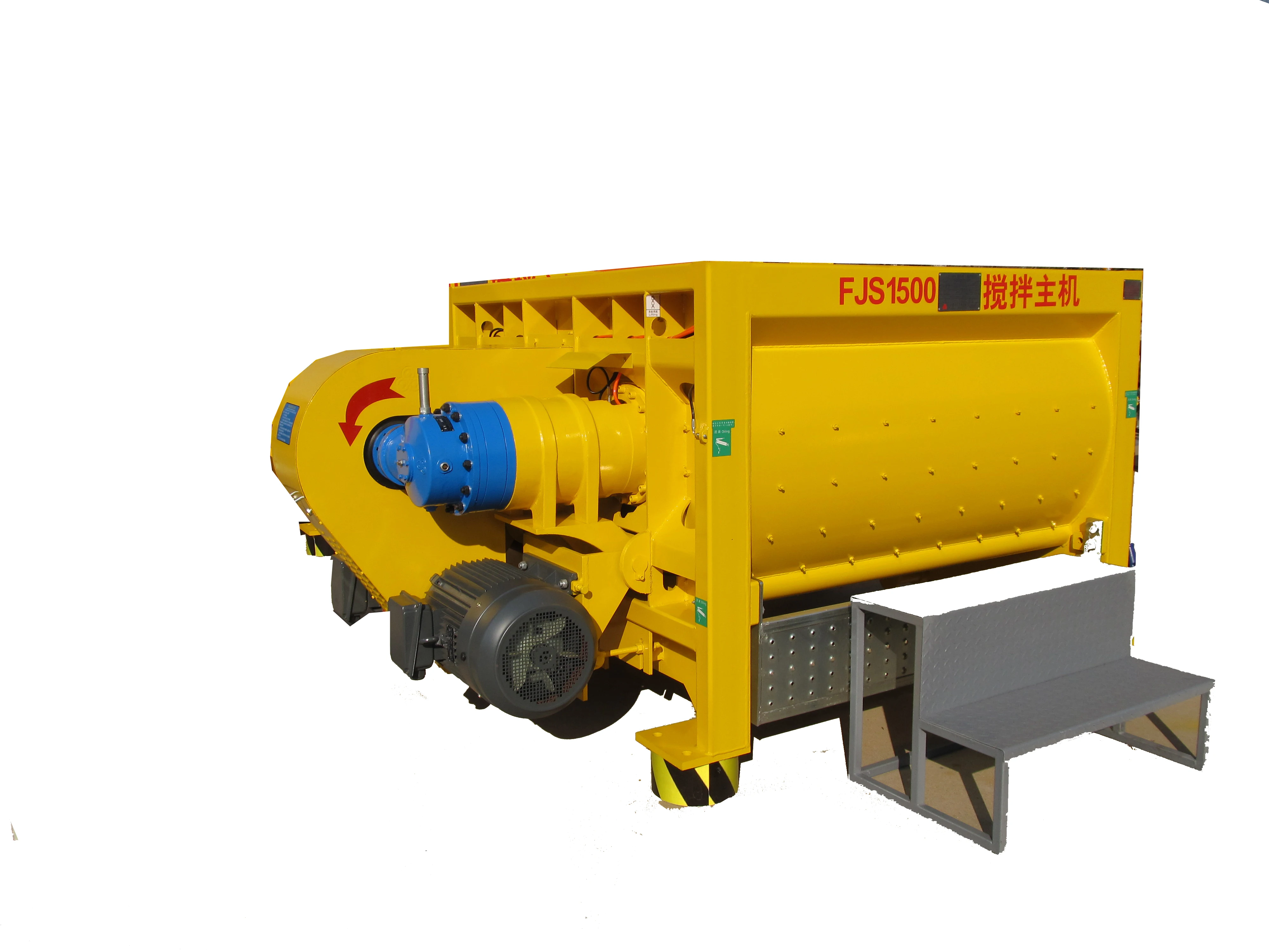 HZS90 Electric Belt Conveyor Feeding Type Small Fixed Ready Mix Concrete Batching Plant New Production Line Cement Mixer Beton