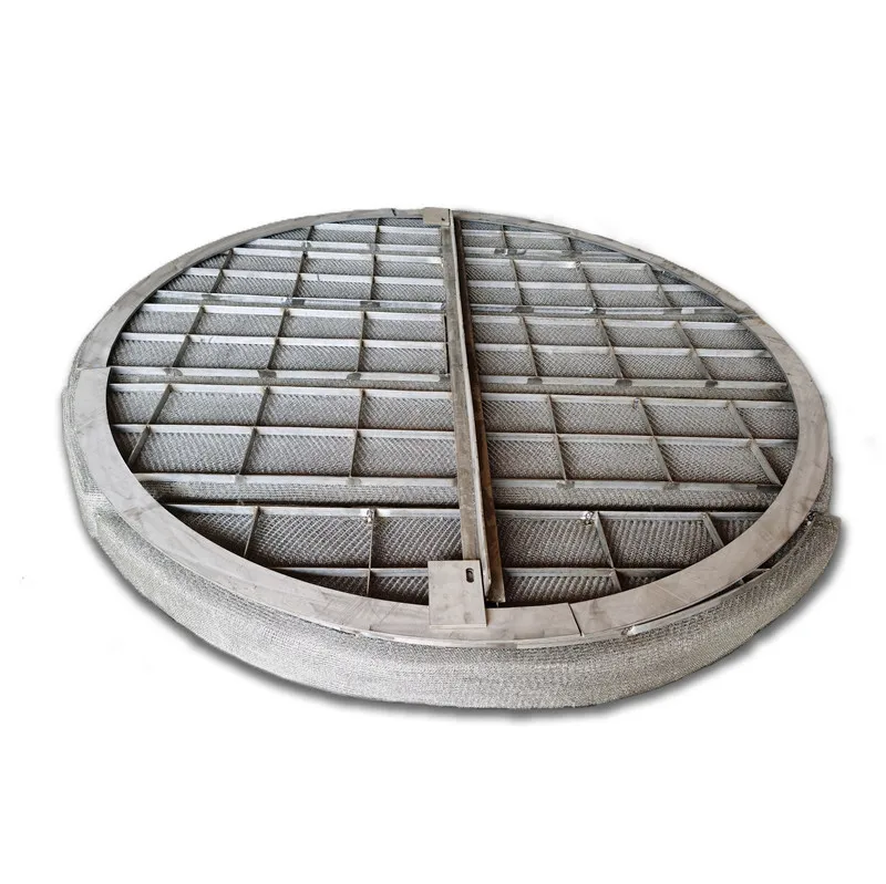 Factory Supply Gas Liquid Separator Oil Filter Demister Pad In Distillation Columns