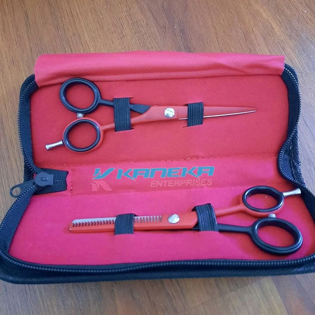 professional hair scissors cut hair cutting salon scissor purple color barber thinning shears hairdressing scissors set