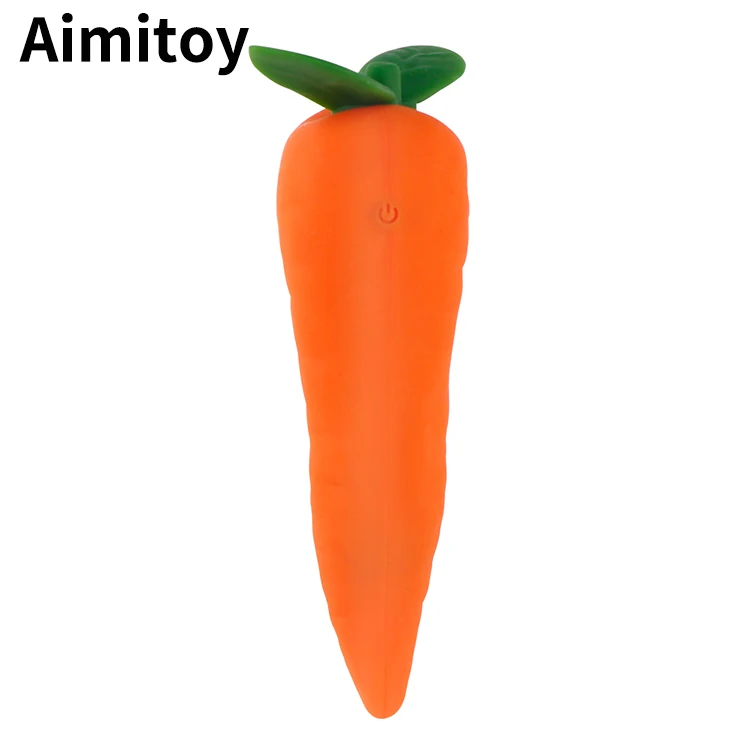 
Aimitoy Wholesale Carrot Shaped Female Vibration Masturbator Licking Pussy Stimulation Clitoris Orgasm Massage Tongue Vibrator 