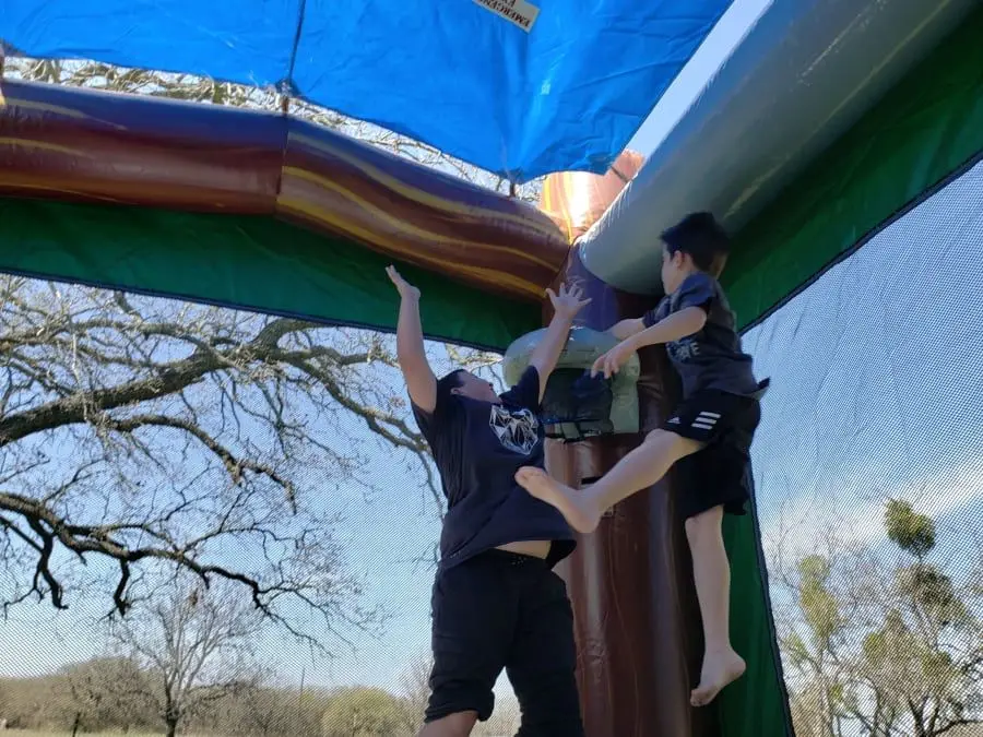 Inflatable Cowboy Bounce House Combo - Wet/Dry bounce house para adultos theme inflatable bouncer bounce house castle