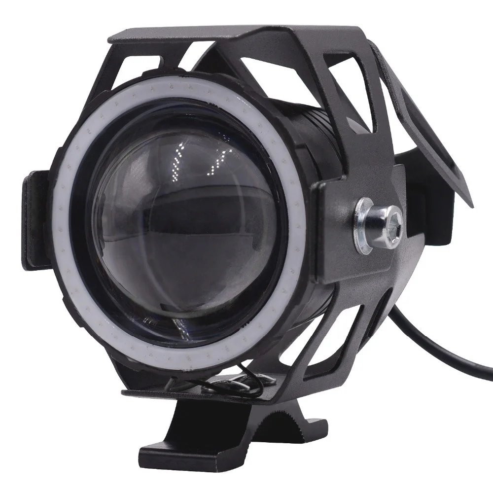 Может занять от 10 до 30 Вт LED Spot Light рабочий свет внедорожный вспомогательный дальнего света тумана для Motocicleta U7 мотоцикл