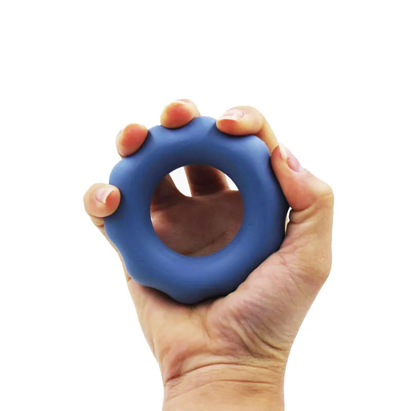 Finger Training Exercise Strengthener Ring Rubber Donut Portable Power Gripping Strength Silicone Hand Grip