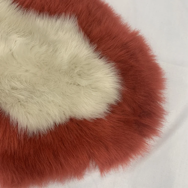 Ворсистый коврик из искусственной овечьей шерсти, Красивая Подушка для сиденья