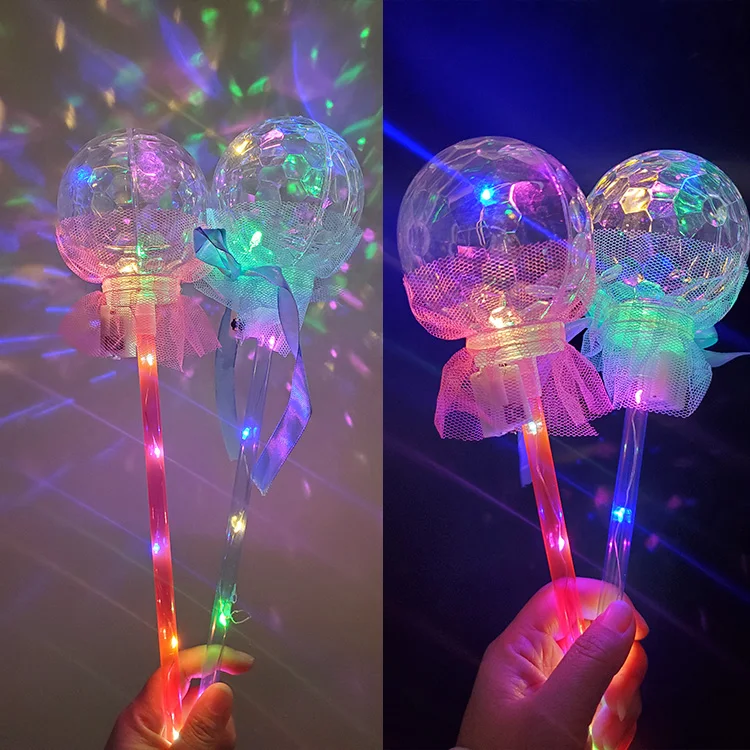 Internet celebrity fairy stick fashion flash ball magic wand bobo ball