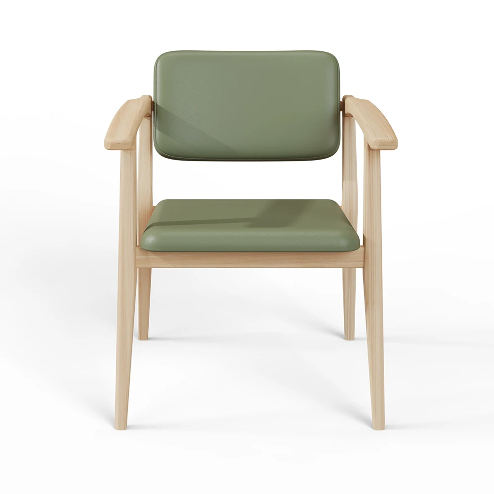 Hot the elderly scientic massage design wood olive green comfortable ergonomic office chair with lumbar support