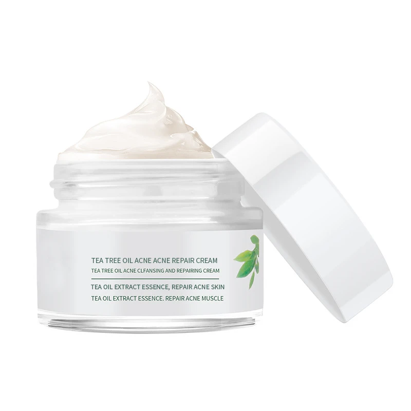 Hot Sale OEM Private Label Natural Organic Tea Tree Oil Acne Scar Removal Cream Anti Acne Cream Acne Repair Cream Wholesale