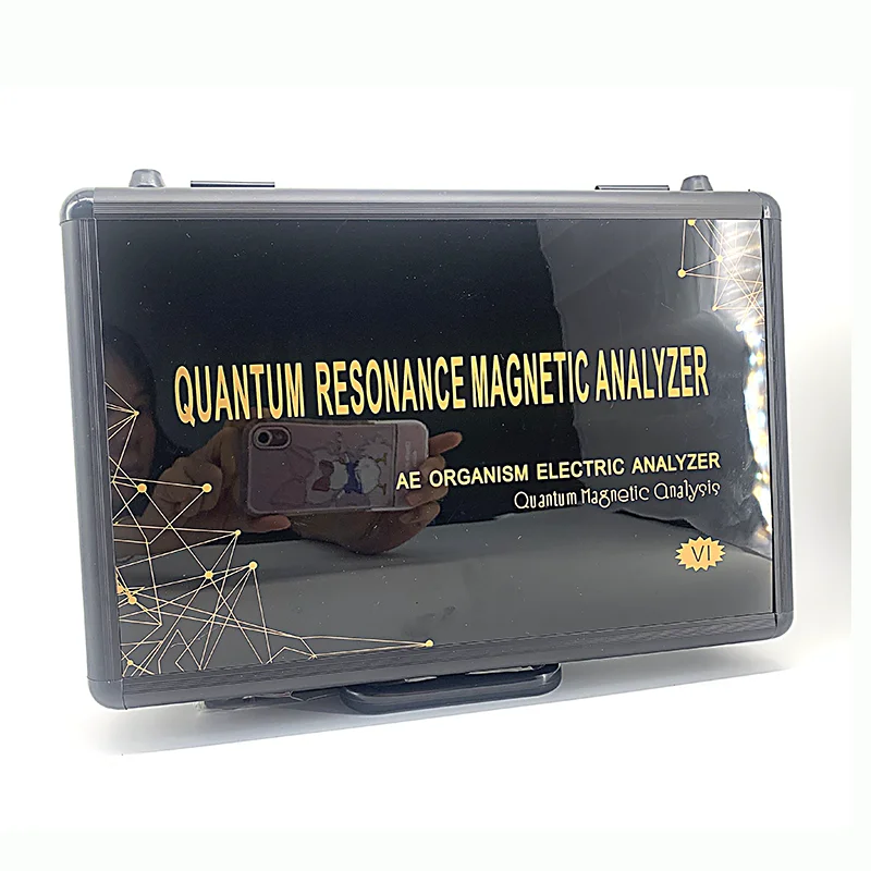 Clinical analytical instruments update resonance quantum magnetic health analyzer in Spanish language
