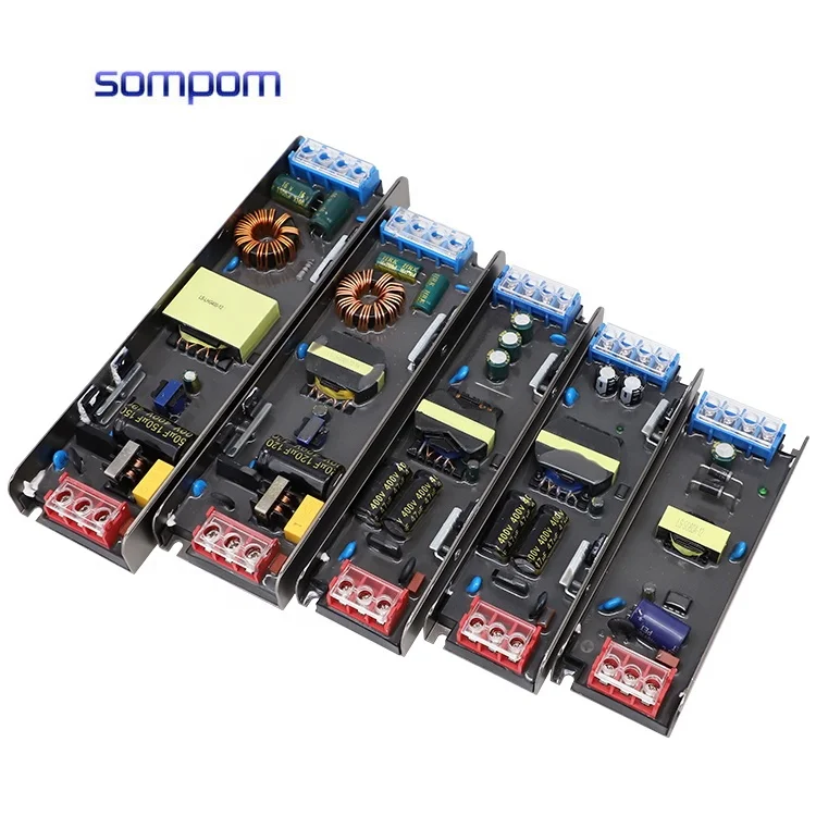 200W Lighting Transformer Ultrathin Led Switching Power Supply DC 12V 24V 5A 10A 20A 30A 60W 100W 200W 300W 400W Power Supplies