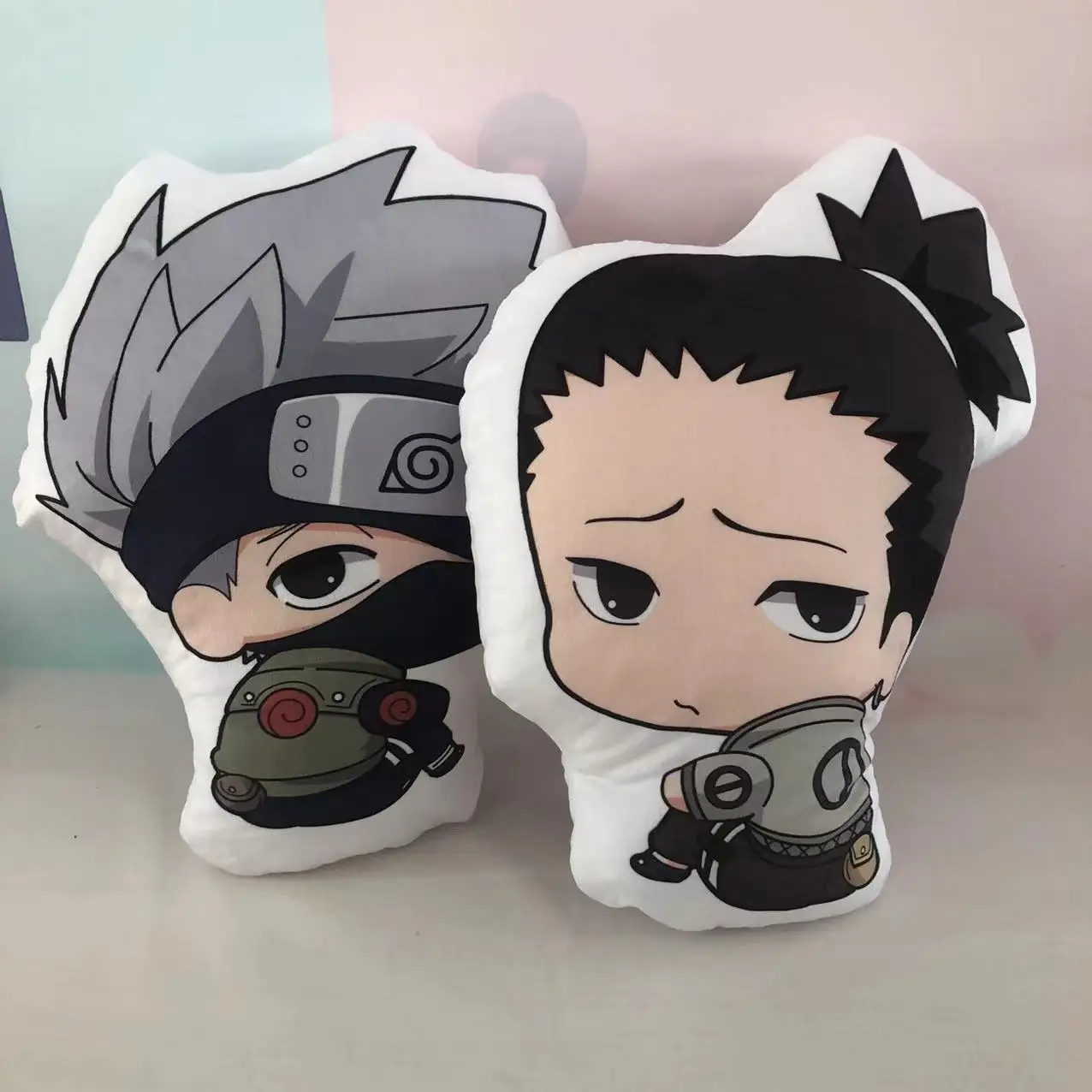 Classic Animation Narutoed Anime Animation Peripheral Throw Pillow Gaara Cushion Sofa Lunch Rest Pillow Will Be Launched in 2024