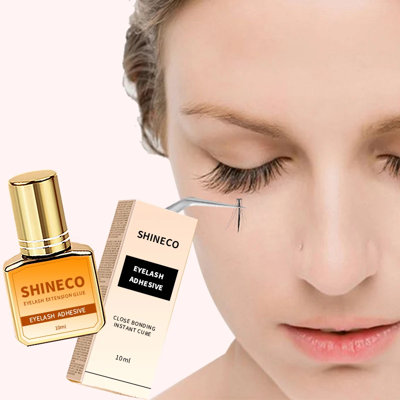 Korea Lash Clear Glue Latex Eyelash Eye Adhesive Extension Eyelashes Free Private Low Label Humidity