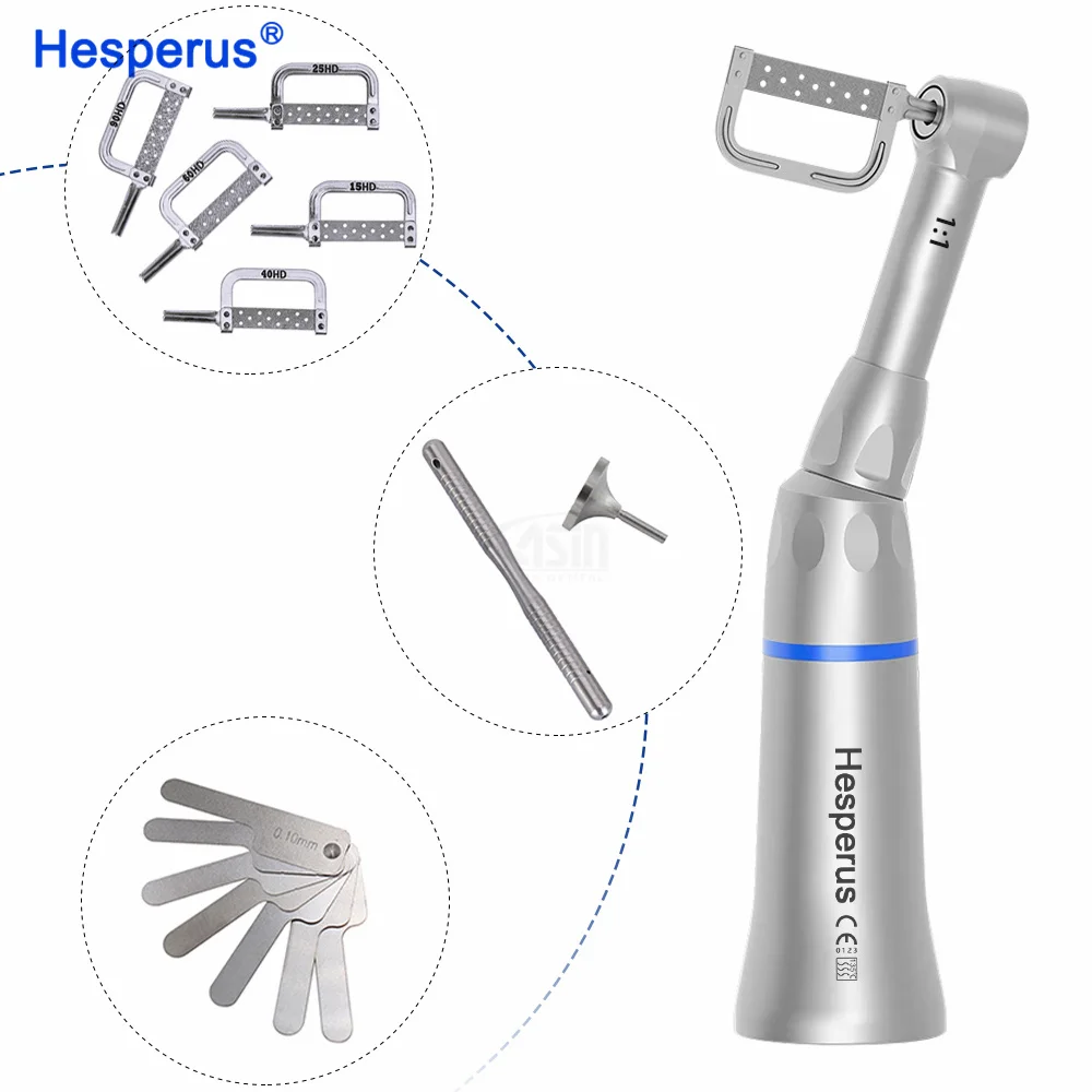 Dental Orthodontic Interproximal Enamel Reduction Reciprocating IPR System Stripping 1:1 Contra Angle Orthodontic Tool