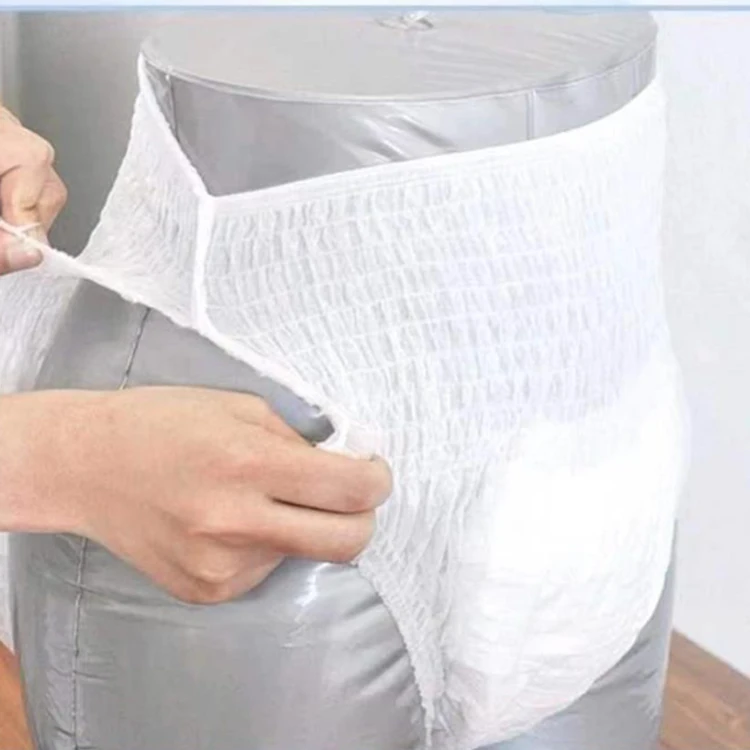 2024 Unisex ADULT Diapers Good Quality Hospital Nursing Care Disposable Printed Japan China Factory Manufactured XL PE Film