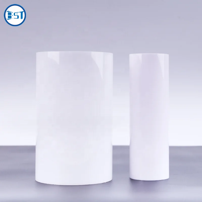 Factory Custom extrusion milky Polycarbonate diffuser opal PC/PMMA Acrylic tubes for led lamp