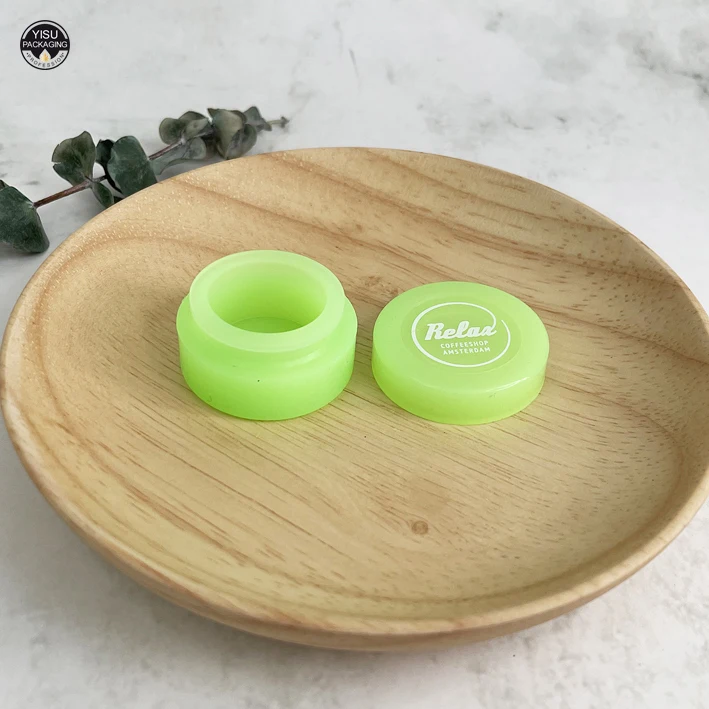 OEM Accept Food Grade Non-Stick Slick Oil Jar Oil Storage Silicone Container Jars