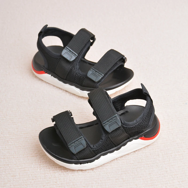 Children Shoes Wholesale New Design Faux Sole Sandals Kids Casual Shoes For Summer