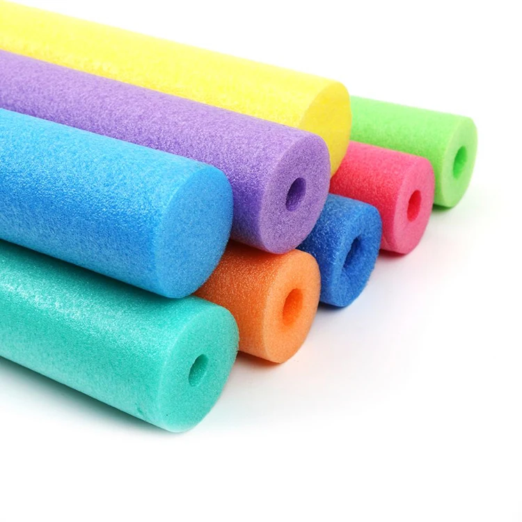 6cm*1.5m Epe foam material for swimming pool noodles widely used in daily life epe foam pipe