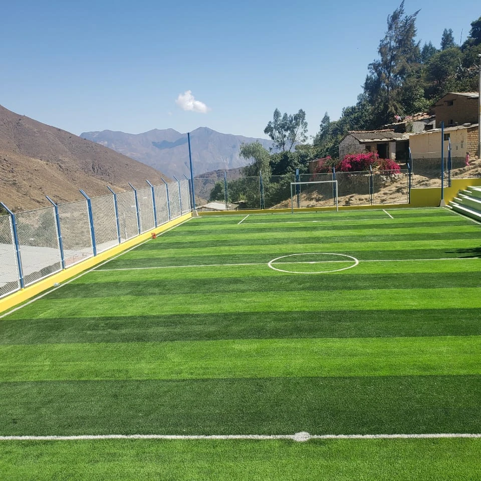 ENOCH Guangzhou High Density Outdoor Soccer Field Artificial Grass Turf Carpet For Football Pitches