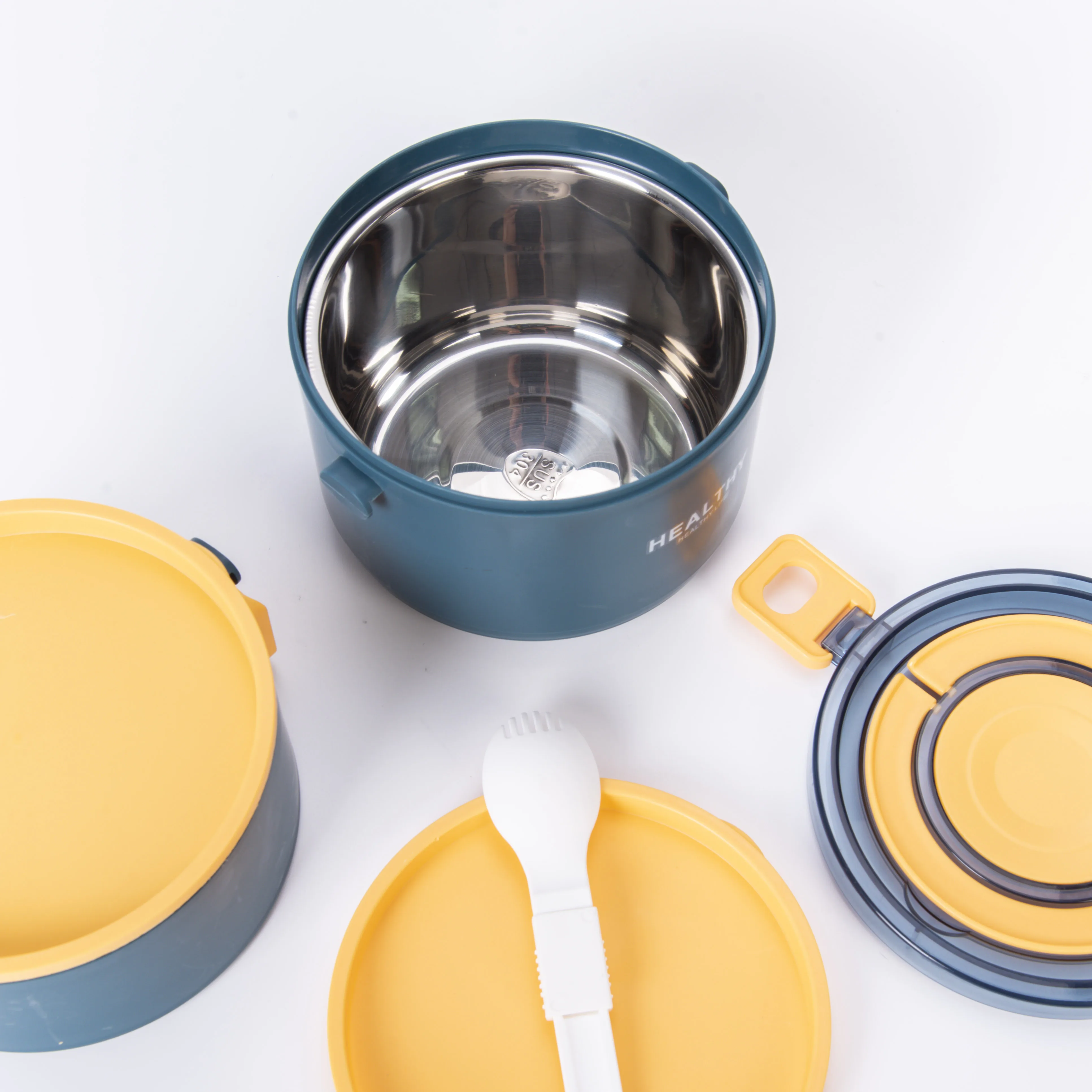 Portable Stainless Steel Insulated tiffin carrier box container for food