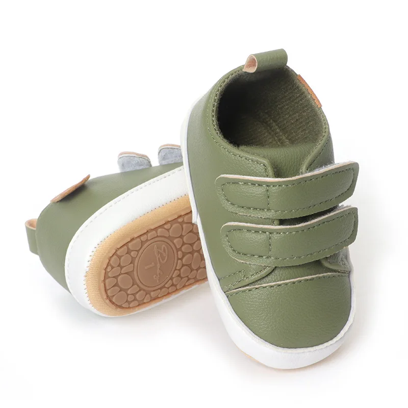 Brand New Toddler Baby Girls Shoes PU Leather Shoes Soft Sole Crib Shoes Spring Autumn First Walkers