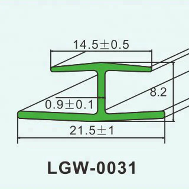 Leguwe White PVC Cladding External Corner Trim for building pvc edge trim