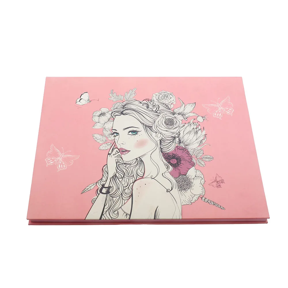 High Pigment Cosmetics vegan and cruelty free eyeshadow Palette Glitter private label Custom Makeup Eyeshadow Palette