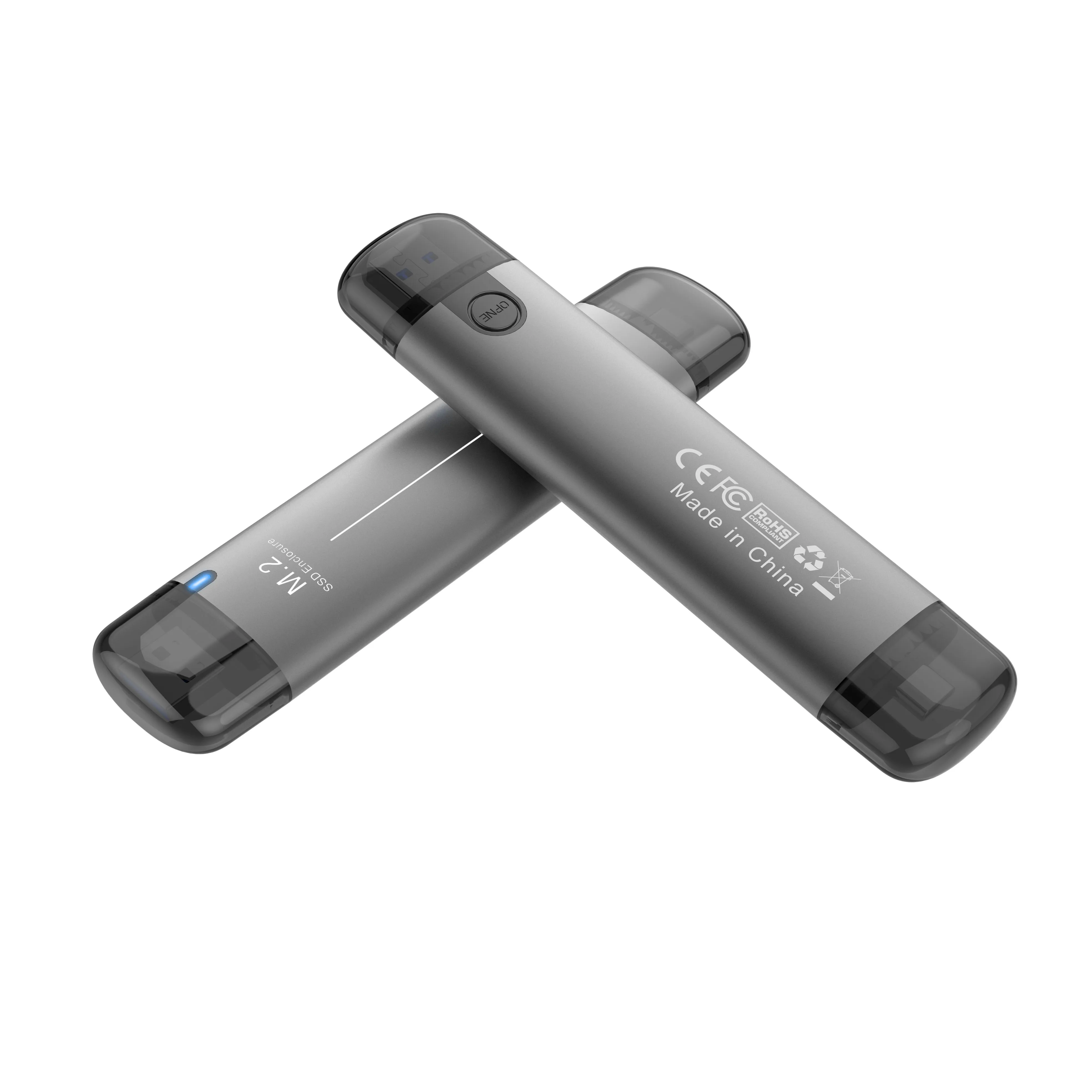 
New design M.2 NGFF SSD USB3.0 USB3.1 to TYPE-C HDD SSD Enclosure SSD Hard Disk Box 