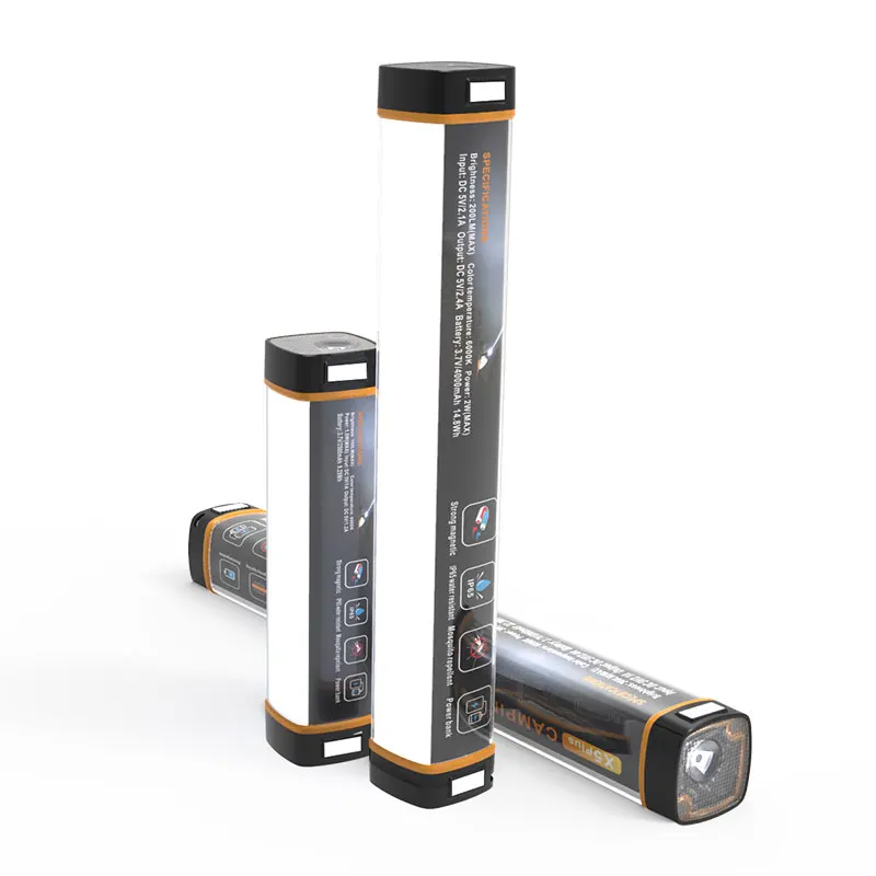 NEW X5 Bivvy Fishing Night Light Battery Powered Strong Magnetic Mosquito Emergency LED Flashlight Torch Camping PC Ni-mh 80 100