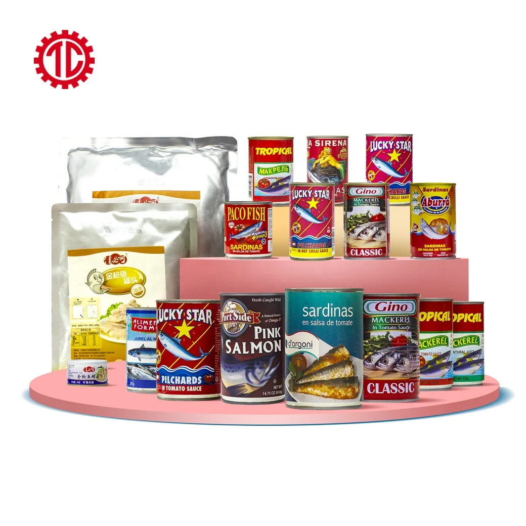 425g Canned Mackerel In Brine To Different Markets From China Factory