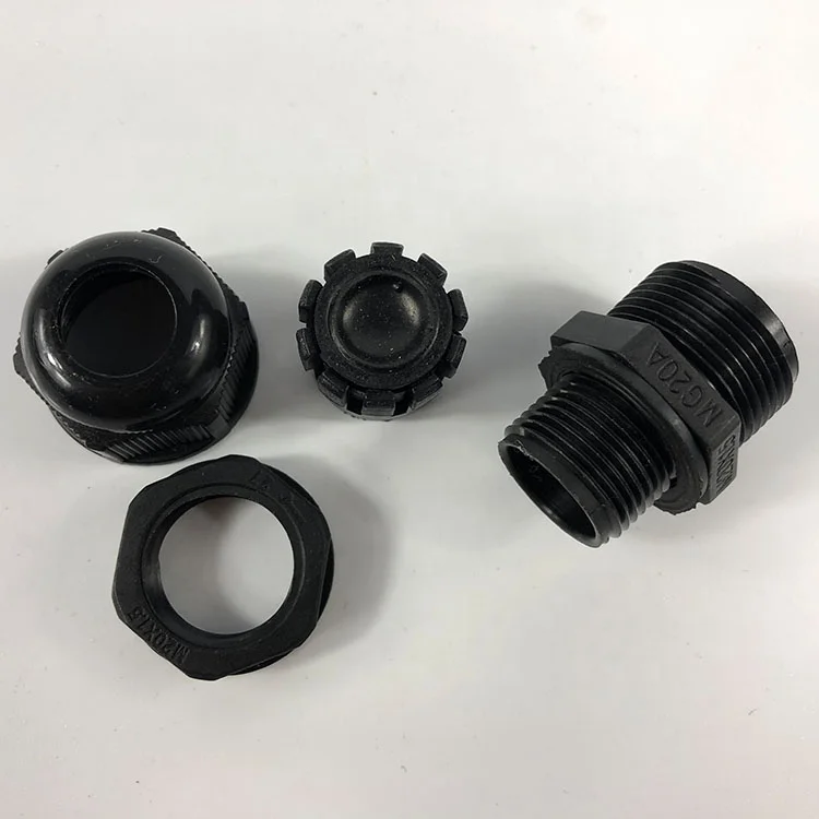 Nylon cable glands MG16A type plastic IP67 waterproof hose gland CE ROHS