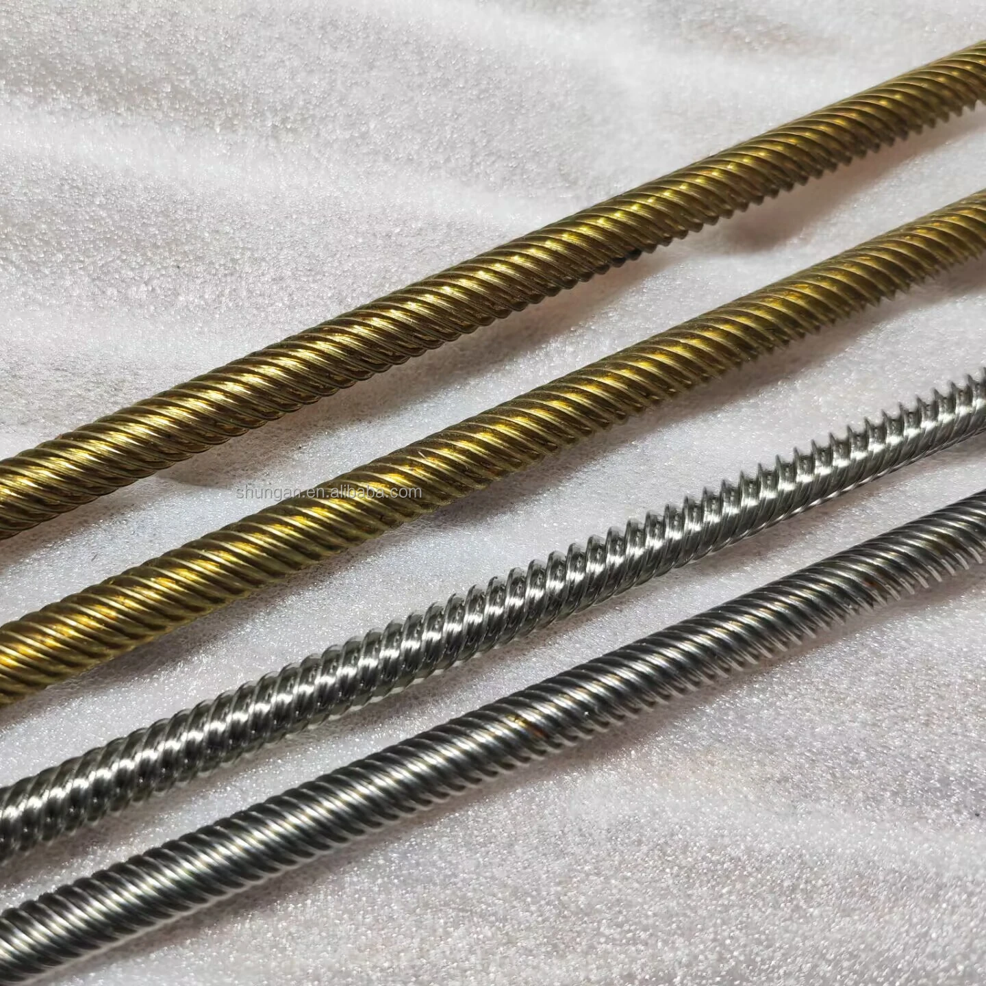 Производство положительных и отрицательных зубьев трапециевидного свинцового винта из меди нержавеющей стали левый правый многовинтовой