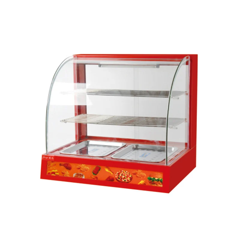 2021 Factory Supply Kitchen Equipment Good Quality 50L Glass Bakery Display Cooler for Cake 220V Restaurant Kitchen Cooler