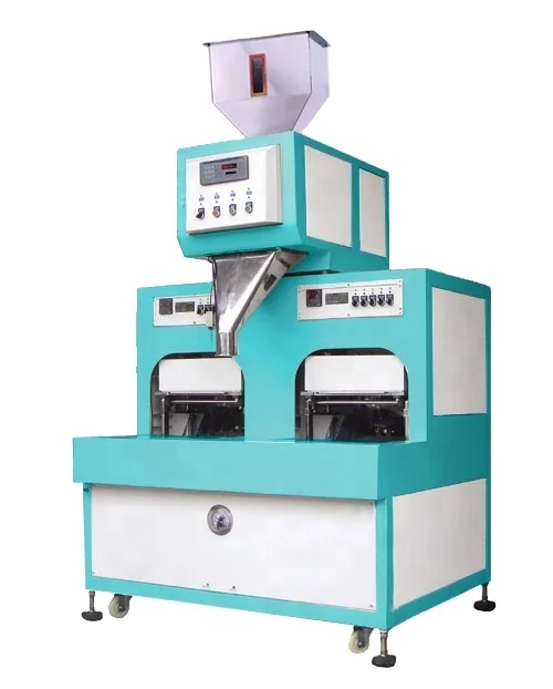 Vertical two sides rice/wheat mesin pembungkus vakum for beras