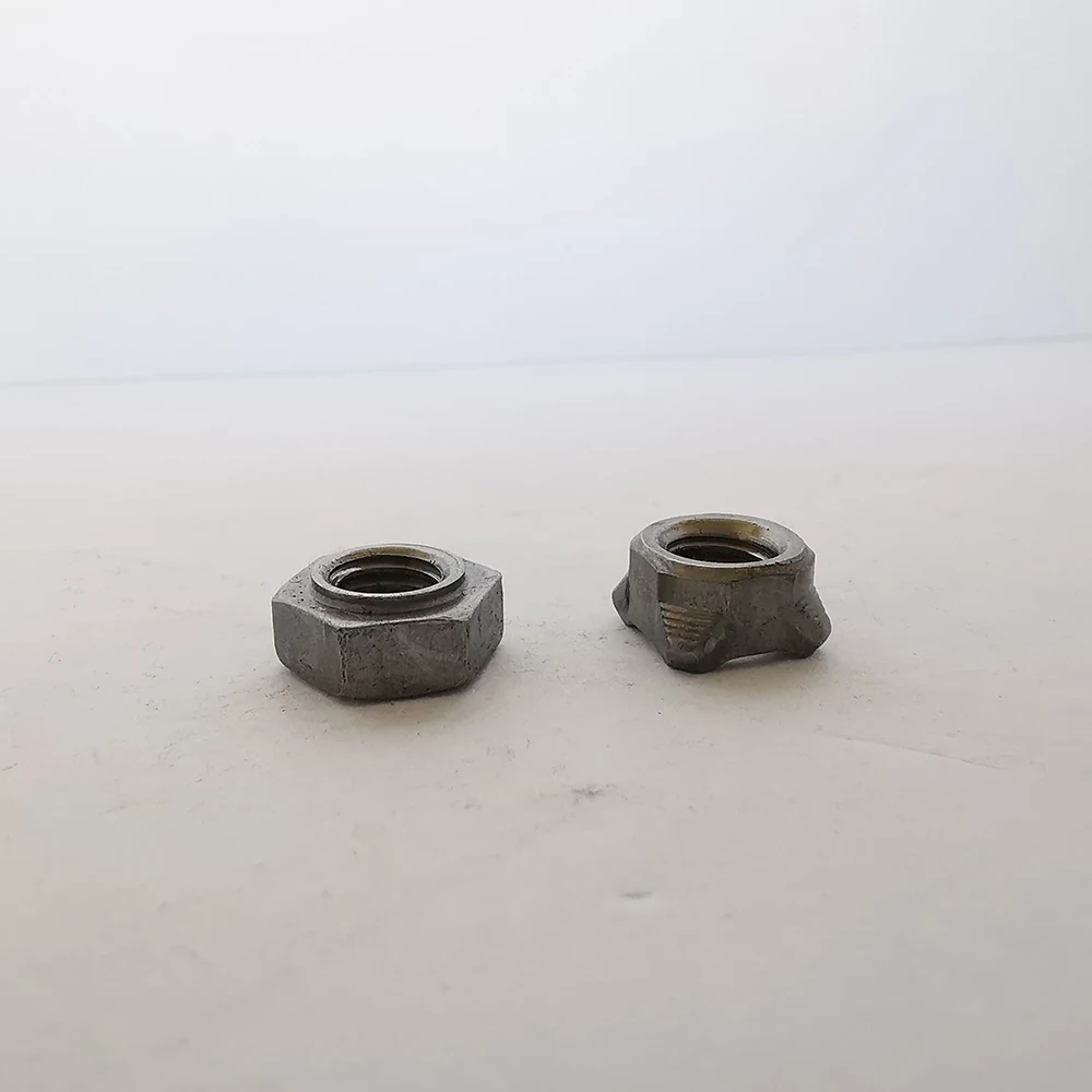 Customized Carbon Steel Hexagon Weld Nuts Square Welding Nut