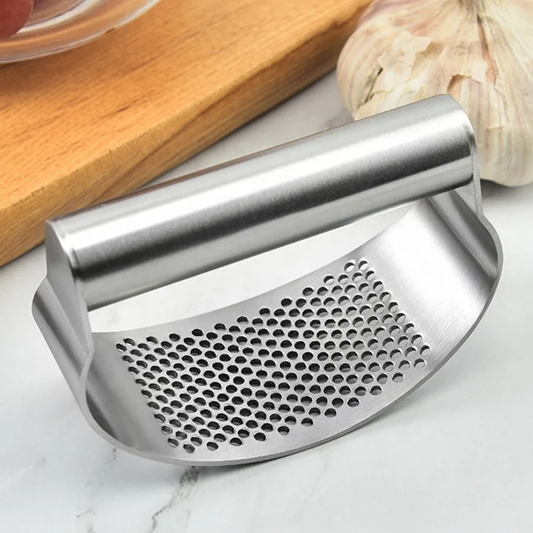 Premium Manual Handheld Pressed Garlic Mincer Chopper Garlic Press Crusher for Garlic Squeezer