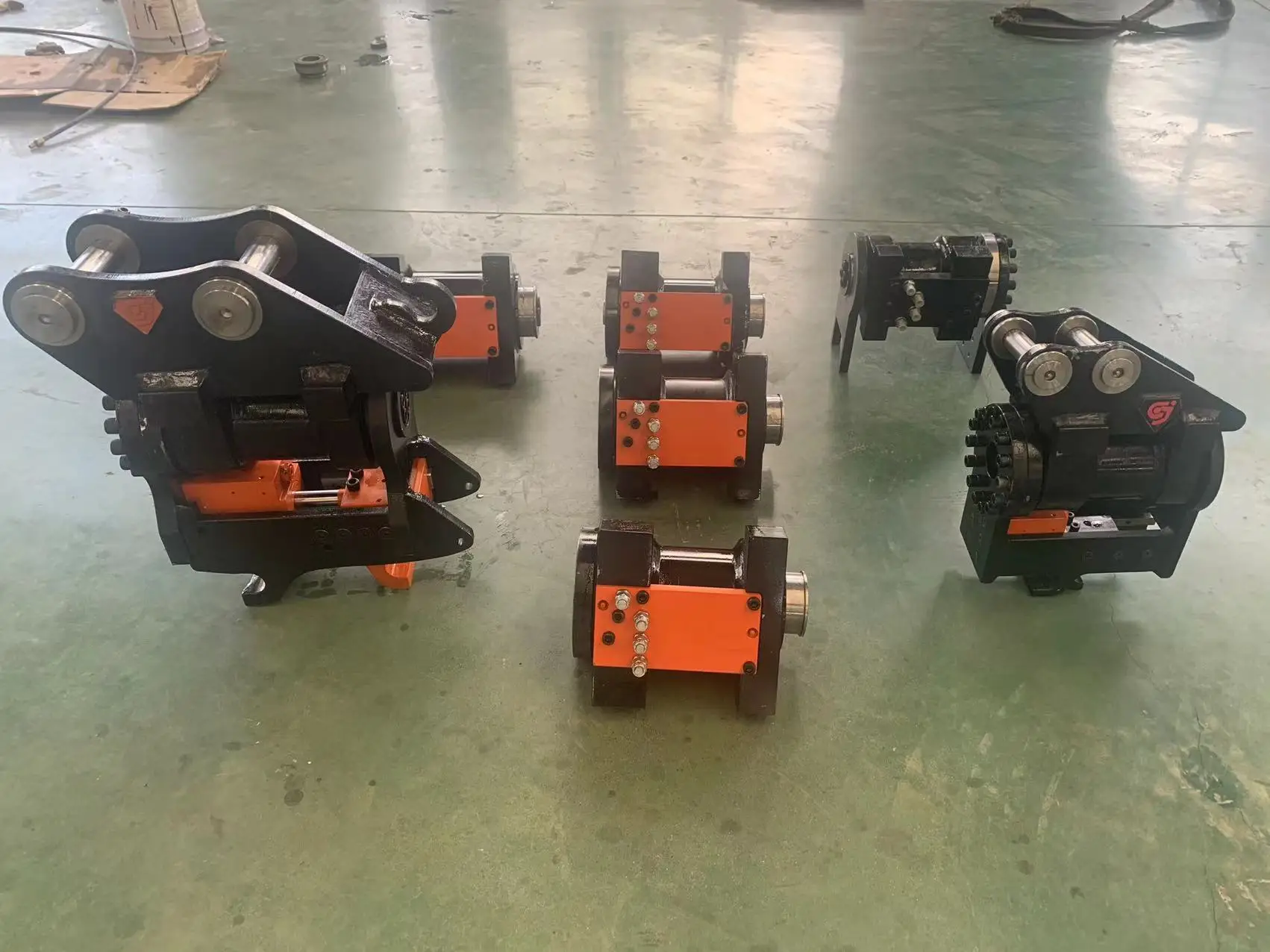Construction Machinery Attachment Helical Slide Spline  Hydraulic Rotary Actuators  GJRA3200