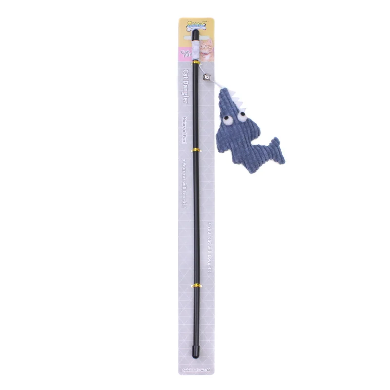Free Sample Offered Best Seller Interactive Cat Stick Toy OEM