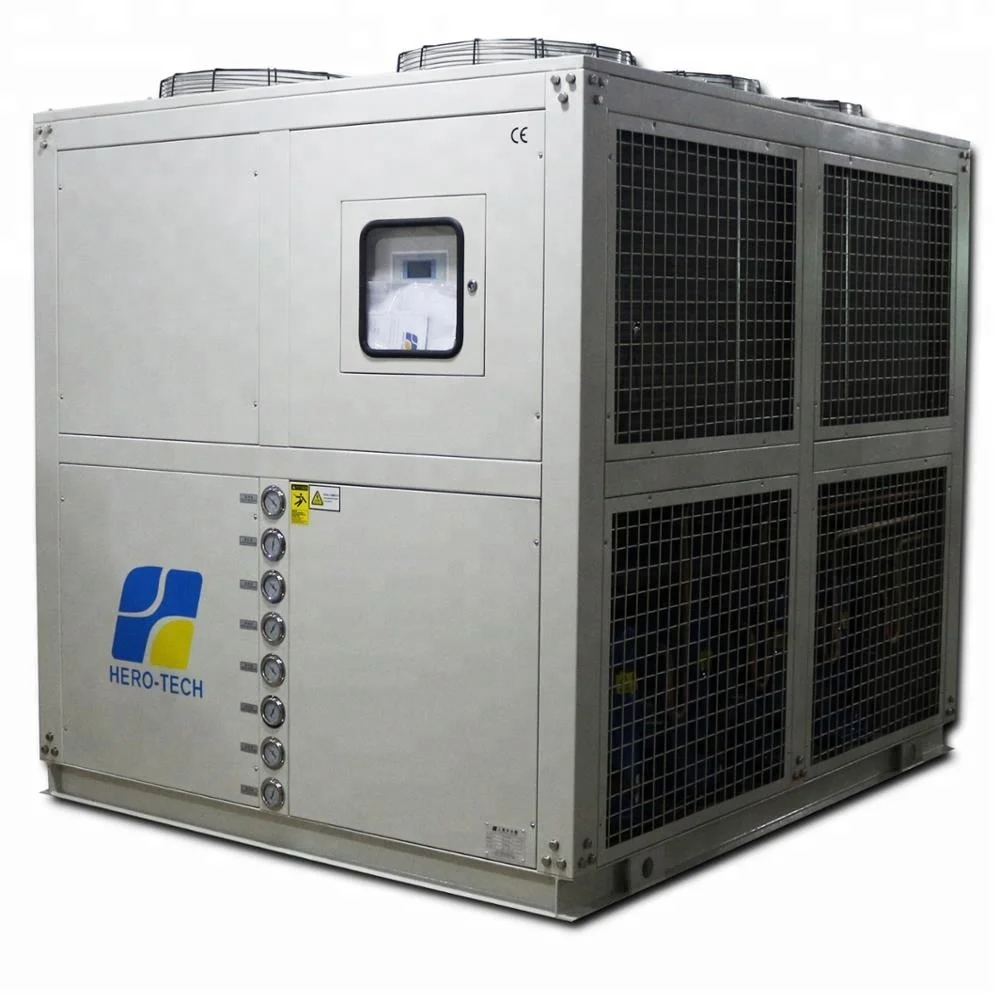60hp 4 scroll compressor cooling system water chiller with CE Certificate