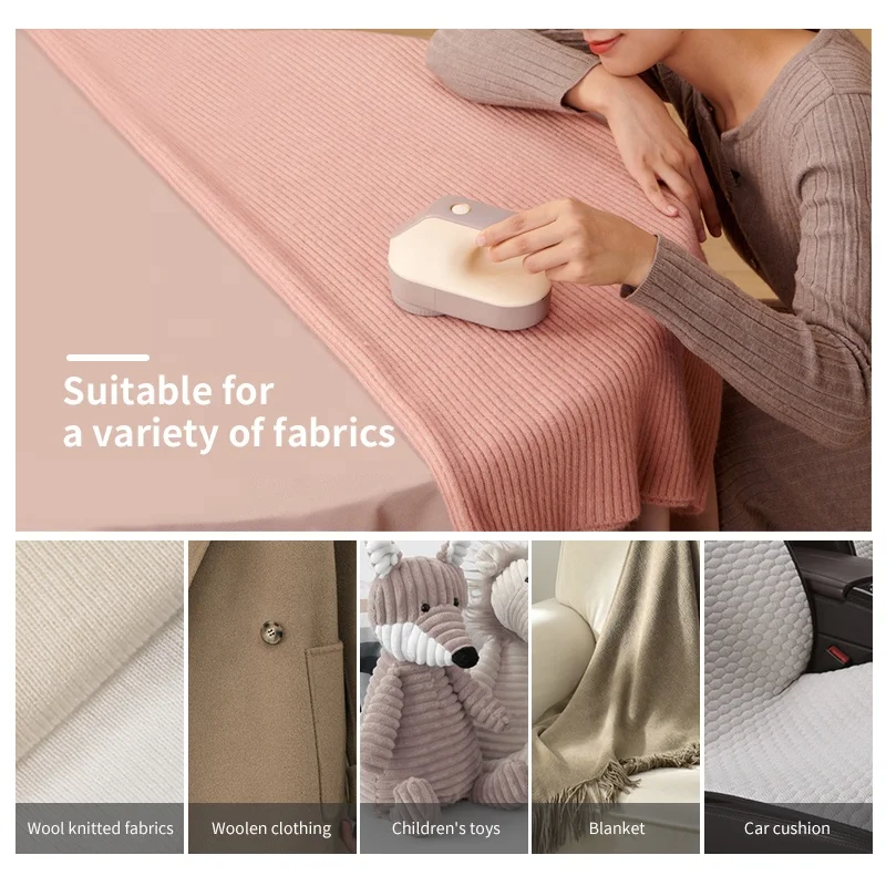 LED display  Adjustable Electric Lint Remover Stainless Steel Blades Bobble Remover Safe Fabric Shaver