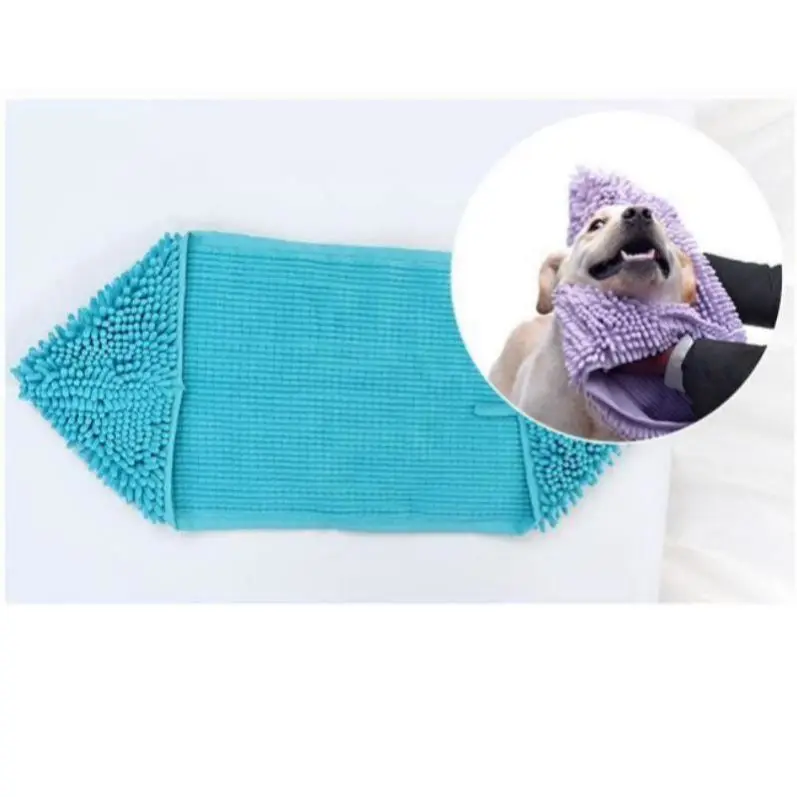 Pets Cleaning Cloth Quick Dry Soft Pet Absorbent Towel Cat Dog Bath Towel