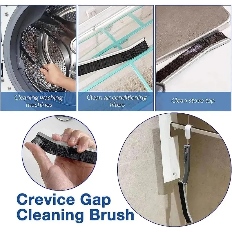 3 Pcs Crevice Cleaning Brush New Multifunctional Gap Cleaning Brush Tool Bathroom Gap Cleaning Brush
