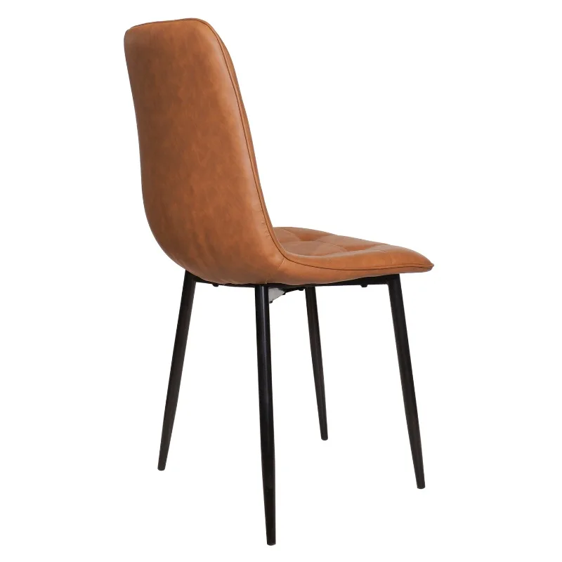 Cheapest hotel chairs PU Leather dining Chair with Metal Leg Restaurant Banquet Chair Living Room  restaurant  office cafe