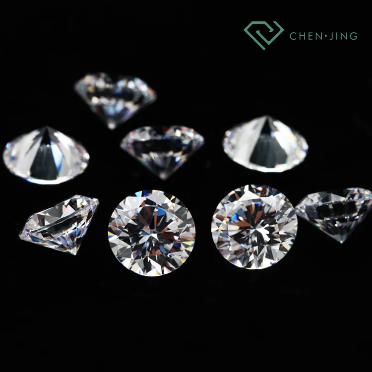 Henan HPHT CVD IGI Certified 0.5-6ct 6.5mm Round Shape Lab Grown Diamonds White VVS Excellent CVD Synthetic Diamond Manufacturer