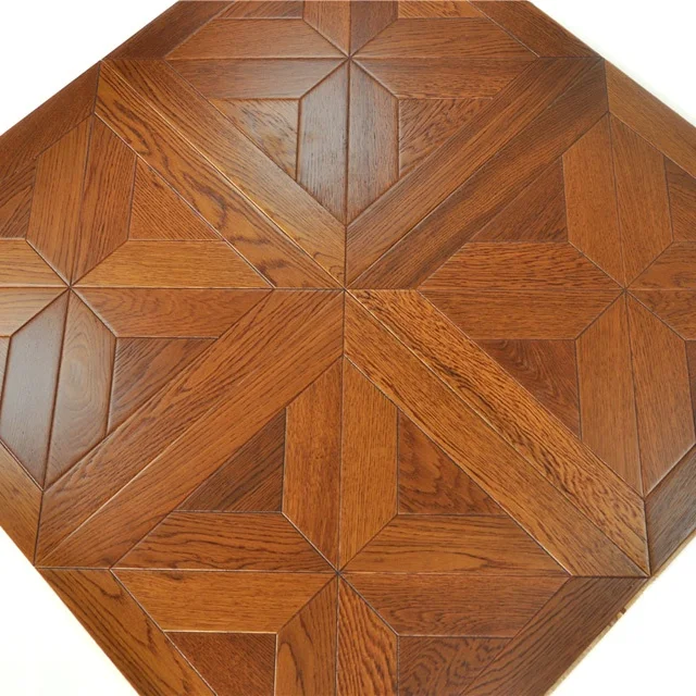 Factory price non-slip oak parquet wood flooring