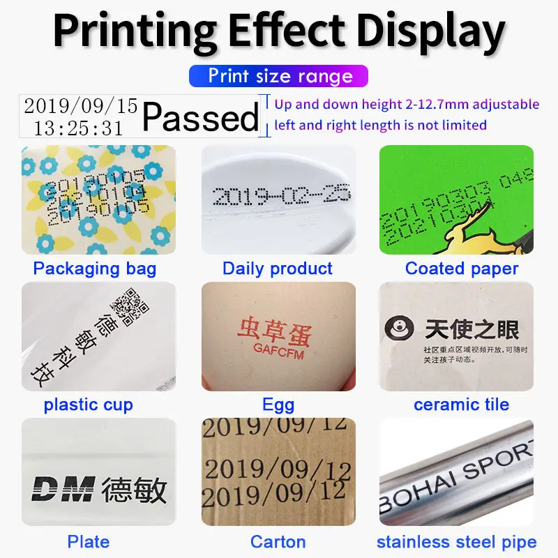 New Product printer Hand Held Small Portable Codex Batch Date Logo Machine Inkjet Printers Provided Inkjet Printer for Paper