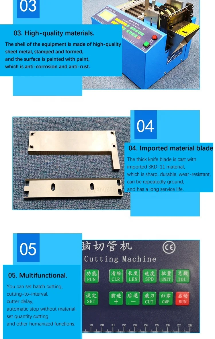 Nylon Zipper Cutting Machine