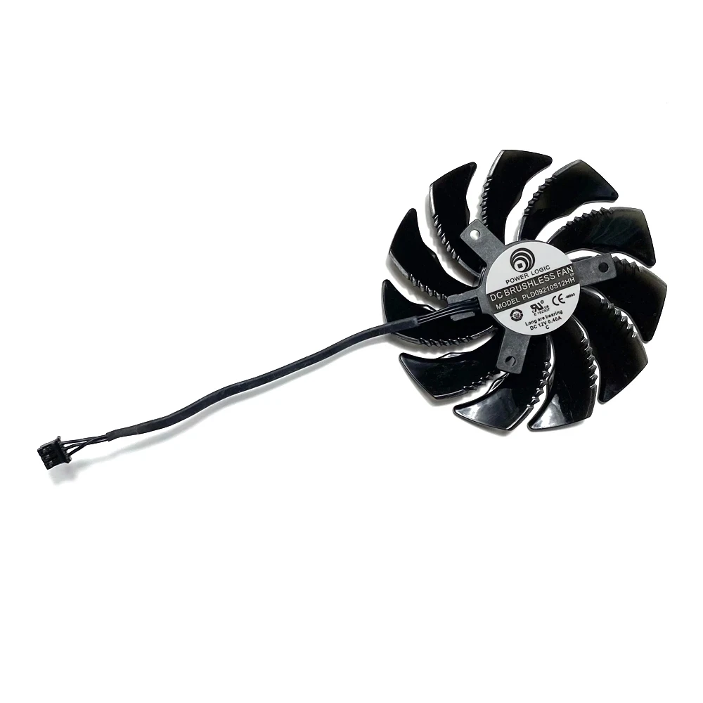 Вентилятор охлаждения T129215SU PLD09210S12HH 3PIN вентилятор охладителя GTX1050 RX560 RX550 для Gigabyte Geforce GTX 1050 1050Ti RX 550 560 Mini