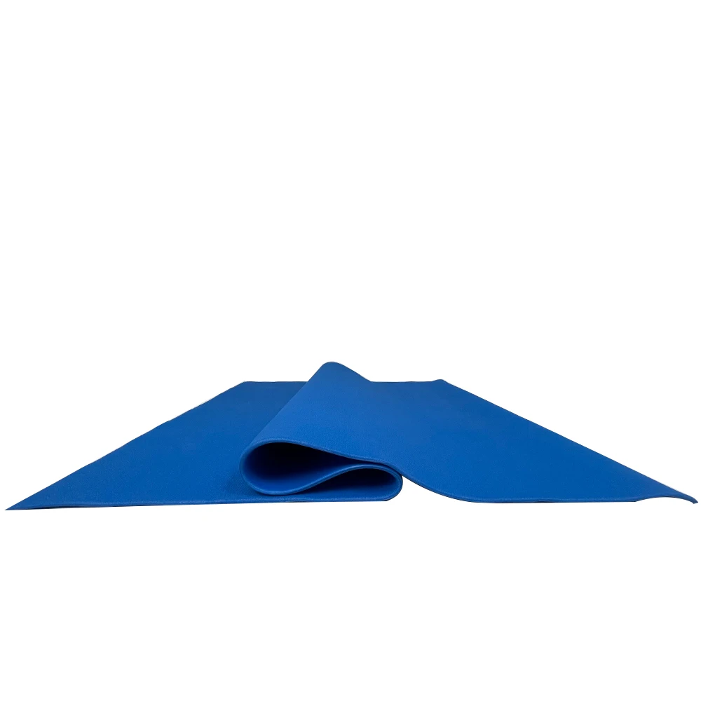 6 mm thicker exercise equipment mat pvc treadmill mat soundproof skipping mat for training equipment jump rope