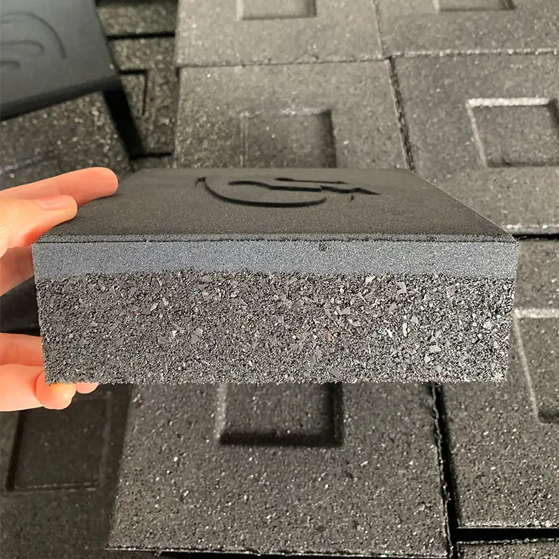 25MM Soundproofing Materials Soundproof Rubber Floor Studio Disco Classrooms Soundproof Floor