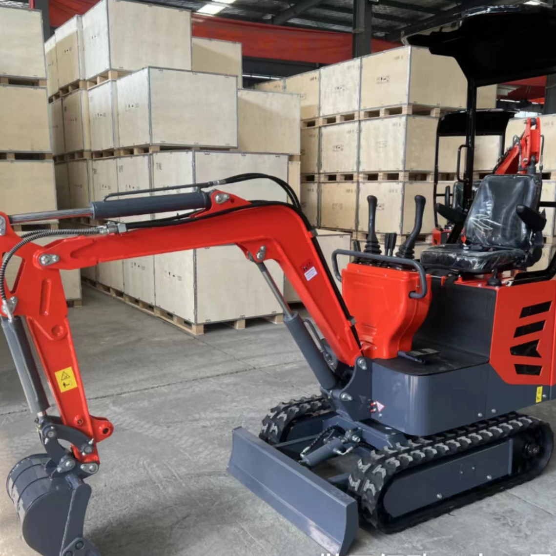 Japan engine approved small excavator 1.8 ton 2 ton 2.5 ton mini crawler excavator with hydraulic thumb
